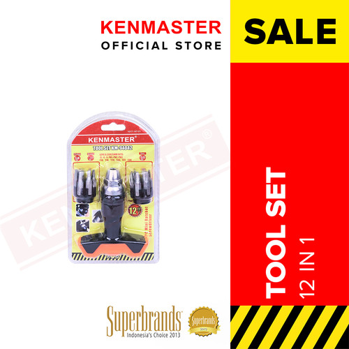 [EZM.2501241] Kenmaster Tool Set 12 In 1 - KM94042 Clearance