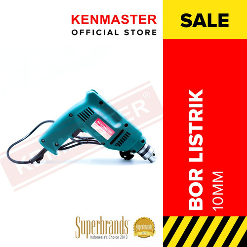 [EZM.2501250] Kenmaster Electric Drill 10MM/Bor Listrik - CLEARANCE SALE
