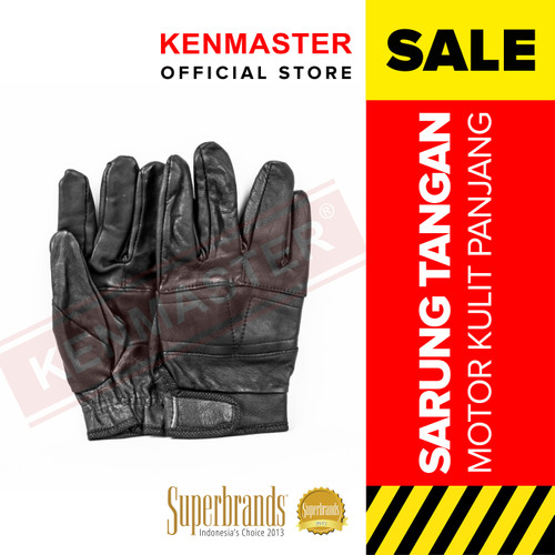 [EZM.2501262] Ghana Sarung Tangan Motor Hitam / Sarung Tangan Motor Biker Gloves