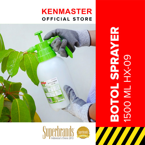 [EZM.2501355] Kenmaster Botol Sprayer - 1500ML HX-09 / Botol Semprotan / Spray Penyiram Tanaman / Semprotan Tanaman / Semprotan Burung / Alat Semprotan / Spray Bottle / Bottle Garden Tools / Alat Berkebun