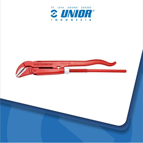[EZM.2400066] UNIOR Pipe wrench 45°, Swedish pattern -  Kunci Pipa Swedia Tipe 481/6