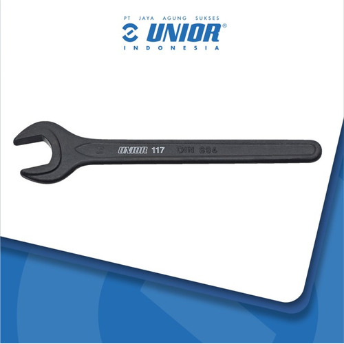 [EZM.2400101] UNIOR Single Open Wrench - Kunci Pas Single Tipe 117/4