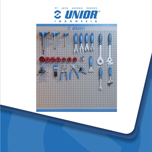 [EZM.2400118] UNIOR Bike tool set in Display Panel - 2000H - Tool Kit Sepeda