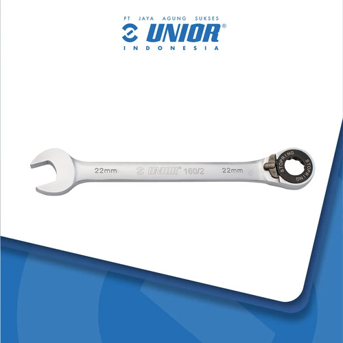 [EZM.2400122] UNIOR Ratchet combination wrench - 160/2