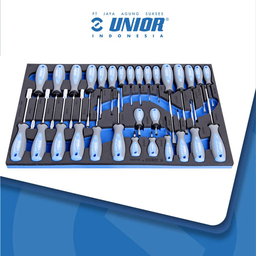 [EZM.2400133] UNIOR Set of screwdrivers in SOS tool tray - 964/33SOS