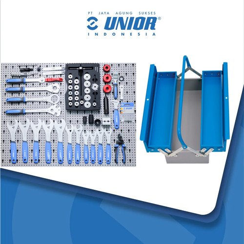 [EZM.2400151] UNIOR Bike Tool Set 2000D + Tool box 3 compartments 912/3
