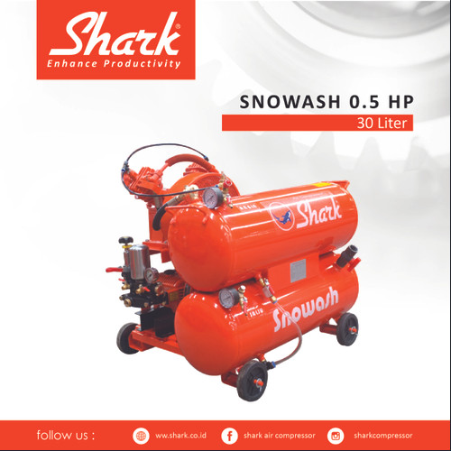 [EZM.2400677] Snowash Shark 30liter/ mesin cuci motor & mobil