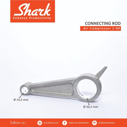 [EZM.2400803] Connecting Rod Kompressor Shark 1Hp