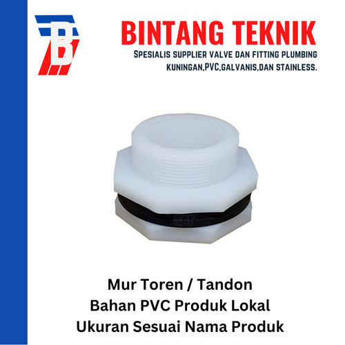 [EZR.2702311] Mur Toren (Tandon) 1 1/4" inch Putih Lokal