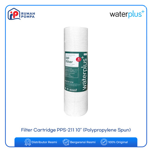 [EZM.1160009] Filter Catridge Spun 5 Micron Waterplus PPS 215 10"