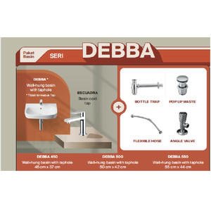 [EZM.1160027] Paket Basin Roca Debba 450