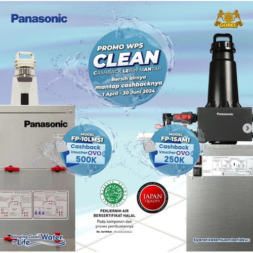 [EZM.1160109] FIlter Air Panasonic Water Purification System WPS FP-15AM1