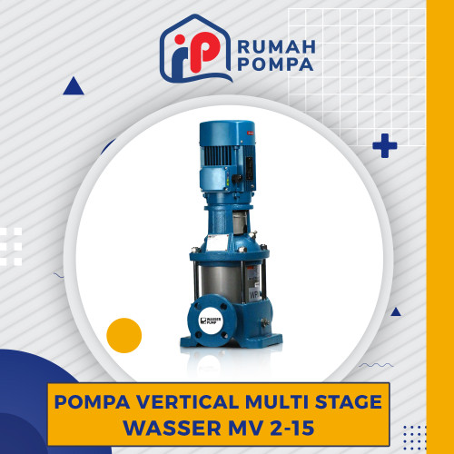 [EZM.1160187] Pompa Booster Vertical Multi Stage Wasser WPM2-15