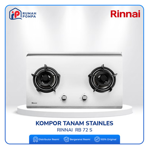 [EZM.1160192] Kompor Tanam Stainles Rinnai RB 72 S