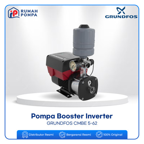 [EZM.1160193] Pompa Inverter Pendorong Booster Grundfos CMBE 5-62