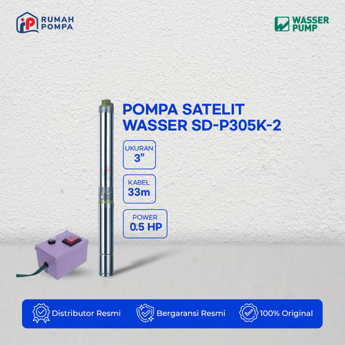 [EZM.1160277] Pompa Satelit Submersible Wasser SDP-305 K