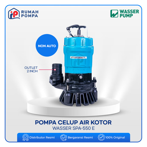 [EZM.1160488] Pompa Celup Air Kotor Kolam Ikan Wassser Spa 550 E