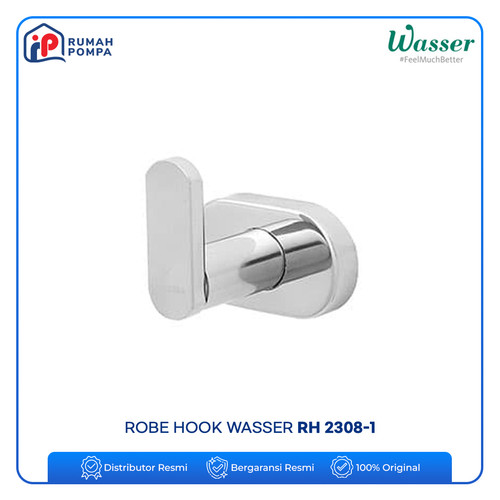 [EZM.1160937] Gantungan Baju Wasser RH2308-1 / Robe Hook Wasser RH 2308-1