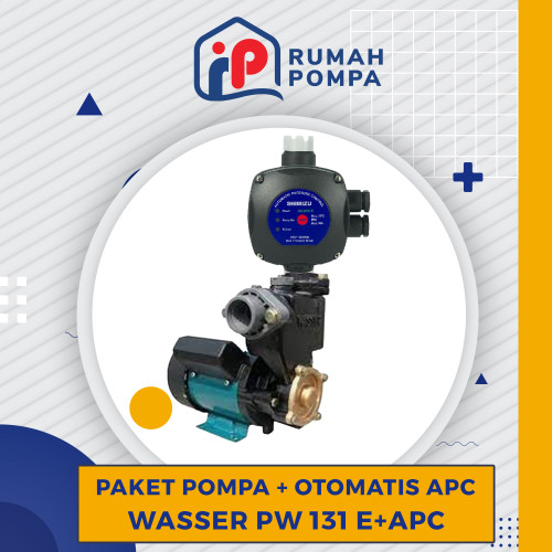 [EZM.1160981] Paket Pompa Wasser PW 131 E + APC Otomatis Pressure Control - SC-015E