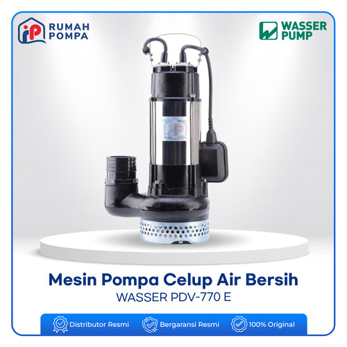 [EZM.1161023] Pompa Air Celup Sirkulasi Air Bersih Wasser PDV-770 E