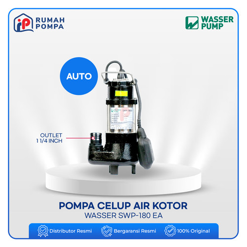 [EZM.1161045] Mesin Pompa Air Celup Sirkulasi Air Kotor Wasser SWP-180 EA