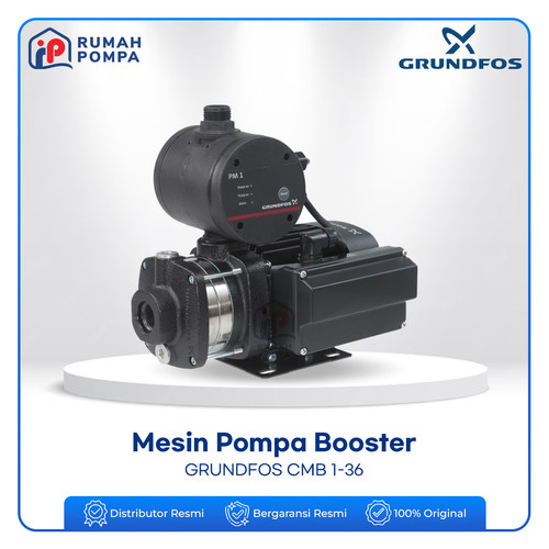 [EZM.1161157] Pompa Pendorong Booster Grundfos CMB 1-36