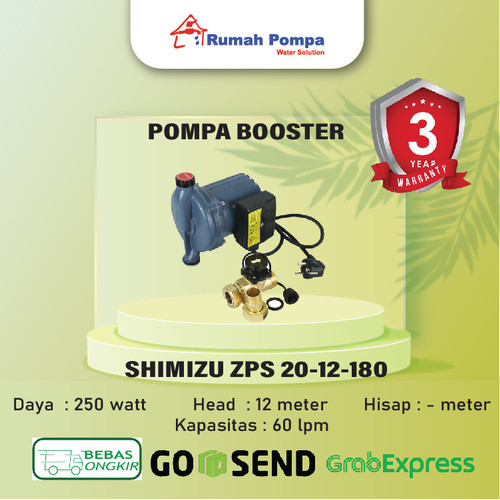 [EZM.1161164] POMPA BOOSTER SHIMIZU ZPS20-12-180