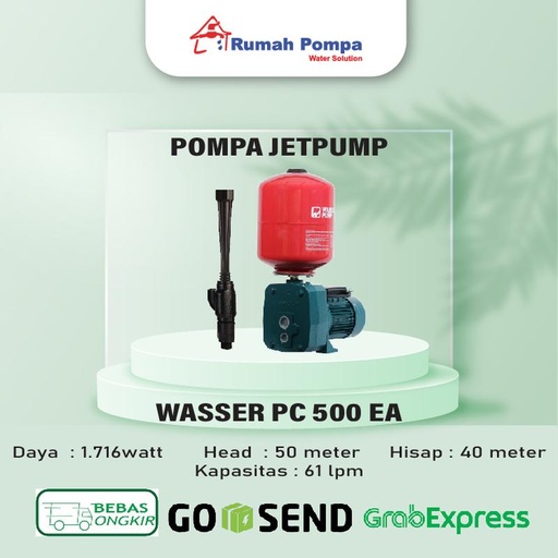 [EZM.1161205] Pompa Jetpump Grundfos JD Basic 3 / JPD 4-47 - untuk Sumur Dalam