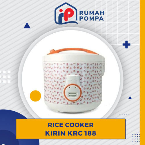 [EZM.1161278] Rice Cooker 3 Liter Kirin KRC 188 Air Listrik