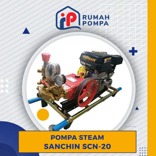 [EZM.1161283] Mesin Pompa Steam / Cuci | Power Spray Sanchin SCN 20 Engine Firman