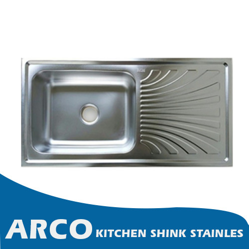 [EZM.1161315] KITCHEN SINK 9643 | BAK TEMPAT CUCI PIRING STAINLESS STEEL