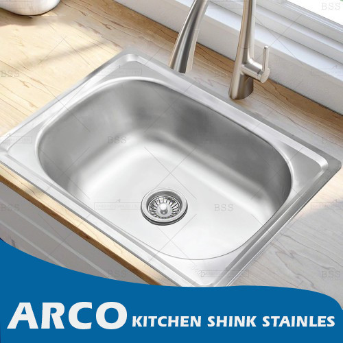 [EZM.1161317] KITCHEN SINK 5040 | BAK TEMPAT CUCI PIRING STAINLESS STEEL