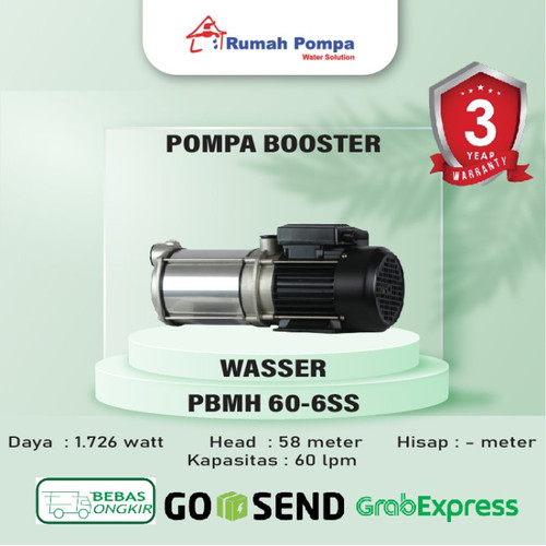 [EZM.1161346] Pompa Booster Stainless Wasser PBMH60-6SS