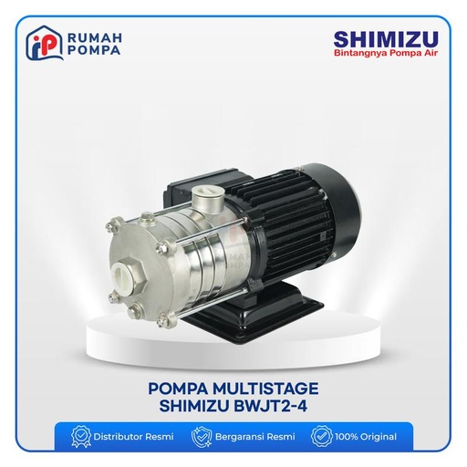 [EZM.1161450] Pompa Booster Horizontal Multi Stage Shimizu BWJT 2-4