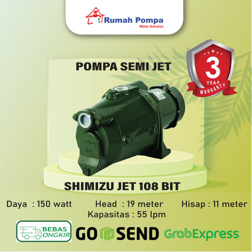 [EZM.1161518] Pompa Air Shimizu JET 108 BIT | Palembang