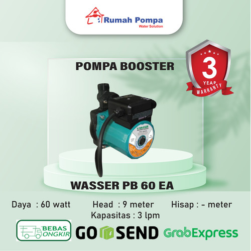 [EZM.1161556] POMPA BOOSTER 60 WATT WASSER PB 60 EA SURABAYA