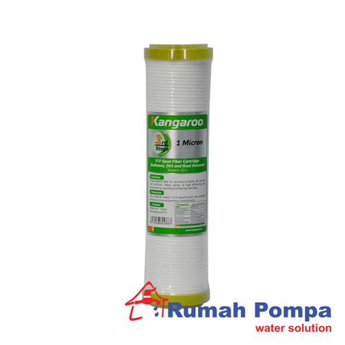 [EZM.1161577] Kangaroo Filter no. 3 PP Fiber 1 Micron