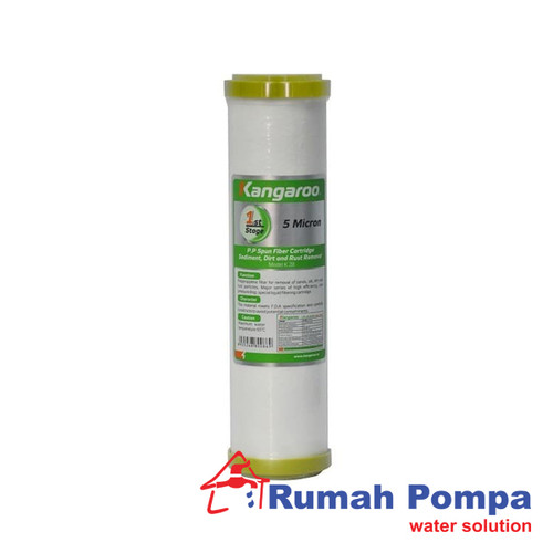 [EZM.1161578] Kangaroo Filter no. 1 PP Fiber 5 Micron Tipe