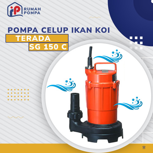 [EZM.1161586] Pompa Celup Ikan Koi Terada SG 150 C Non Otomatis