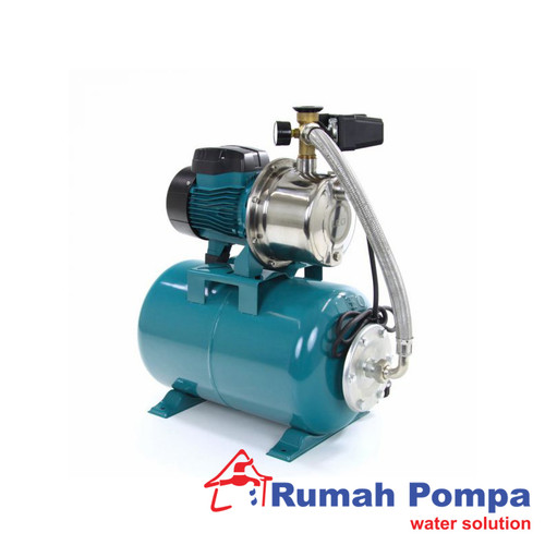 [EZM.1161619] Pompa Air Semi Jet Stainles Merk LEO Type AJM 45 SA 5 Automatic