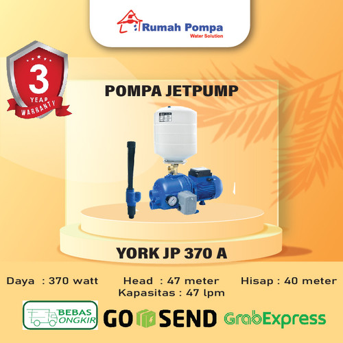 [EZM.1161845] POMPA JET PUMP YORK JP-370 + TANKI