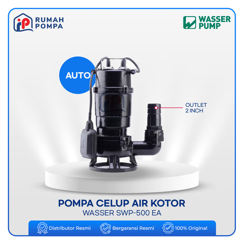 [EZM.1161847] Pompa Air Celup Sirkulasi Air Kotor Wasser SWP-500 EA