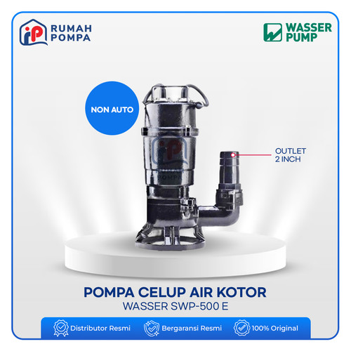 [EZM.1161848] Pompa Air Celup Sirkulasi Air Kotor Wasser SWP-500 E