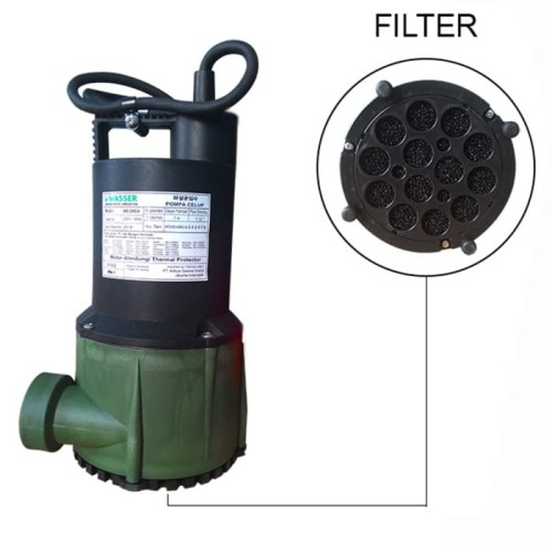 [EZM.1161865] Pompa Celup Wasser WD 200 EF - Pompa Kuras Air Bersih