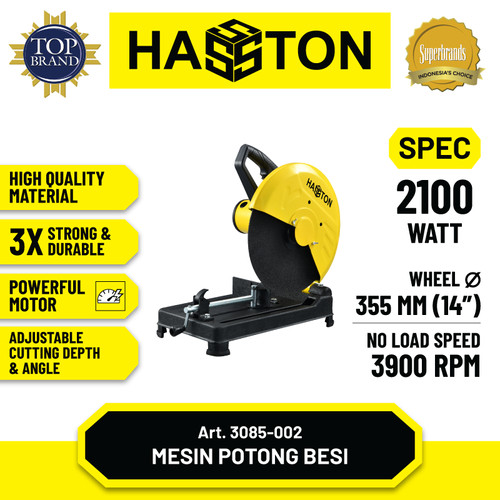 [EZM.1190002] Hasston Mesin Potong Besi / Cut Off Machine (3085)