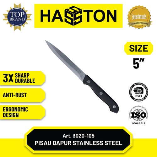 [EZM.1190262] Hasston Pisau Dapur Multifungsi / Chef Knife (3020-104)