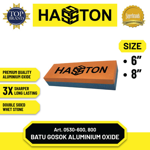 [EZM.1190472] Hasston Batu Asah / Batu Gosok Orange Aluminium Oxide (0530)