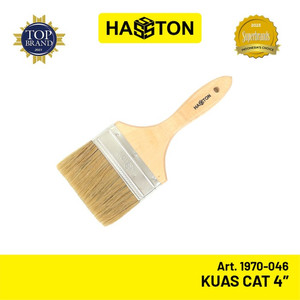 [EZM.1190651] Hasston Kuas Cat Tembok Gagang Kayu / Brush Paint 4" (1970-046)