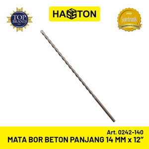 [EZM.1190658] Hasston 14mm Mata Bor Beton Panjang / Masonry Drill Bits (0242-140)