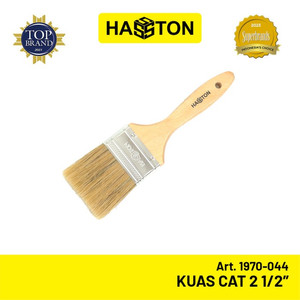 [EZM.1190676] Hasston Kuas Cat Tembok Gagang Kayu / Brush Paint 2 1/2" (1970-044)